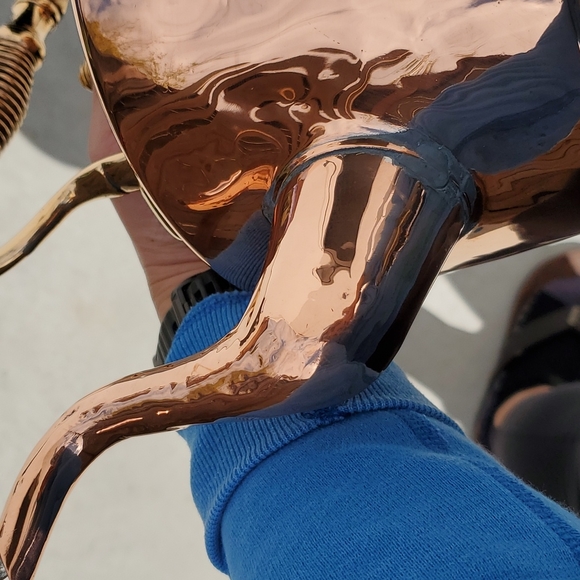 Vintage Copper Large Tea Kettle, Mid 19th Century - Picture 8 of 8